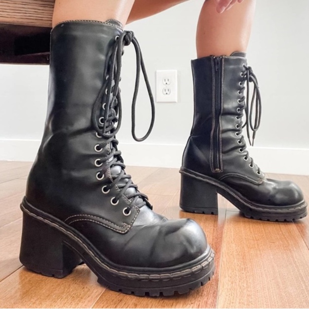 vintage soda platform boots